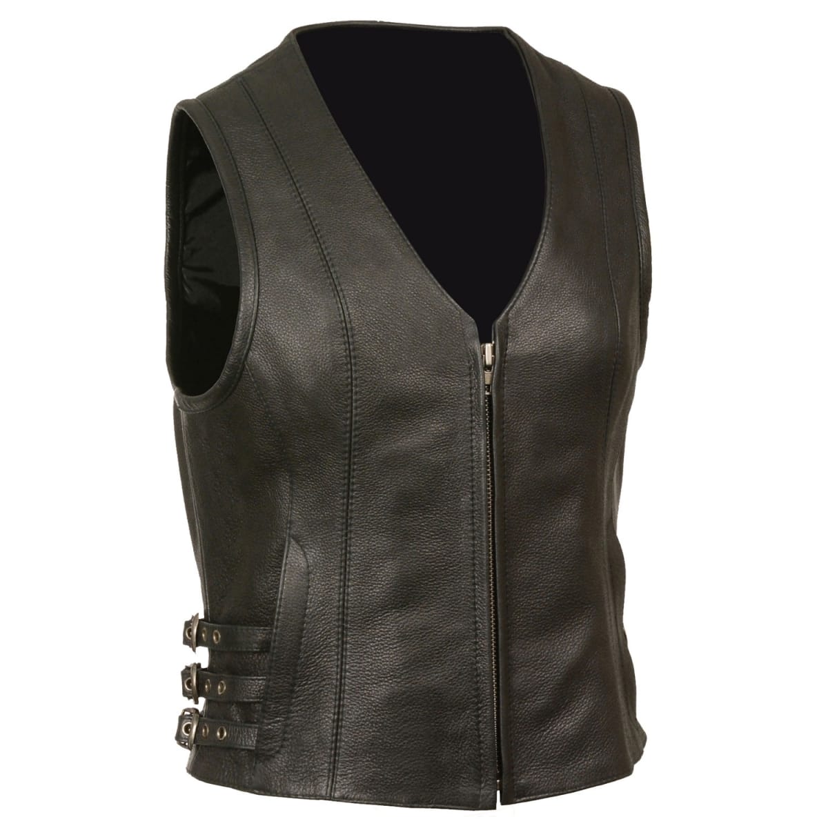 Women Leather Vest